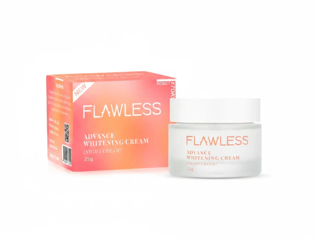 Flawless Night Skin Whitening Cream | Brightening, Nourishing & Even Tone Care